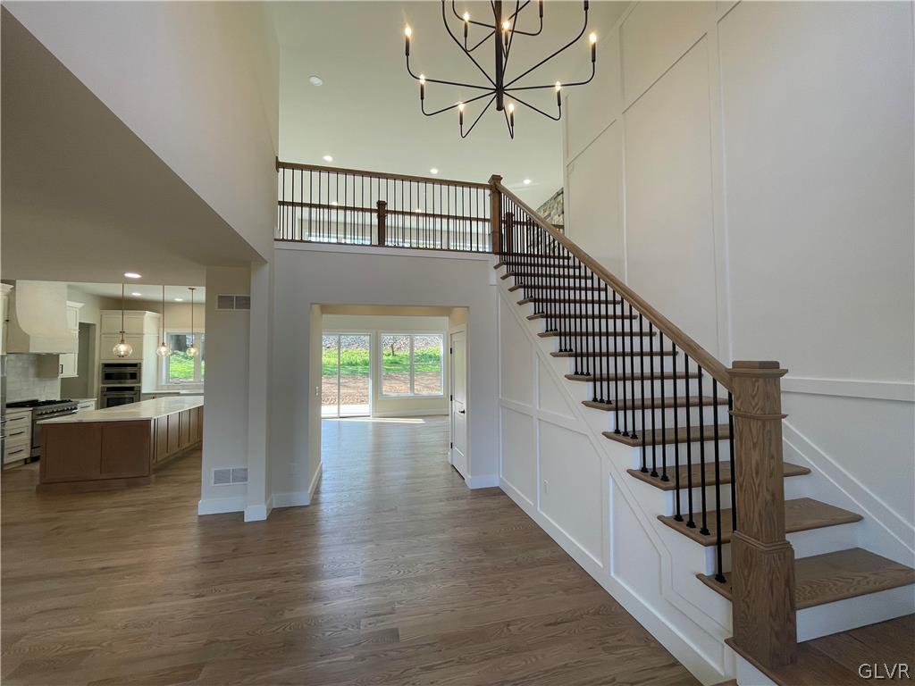 REAL HARDWOOD FLOORS AND OPEN CONCEPT