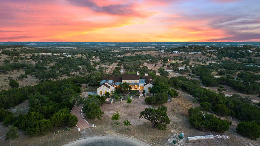1691 Cool Water Ranch Road Fredericksburg, TX 78624 - Photo 8 of 33 an aerial view of multiple house