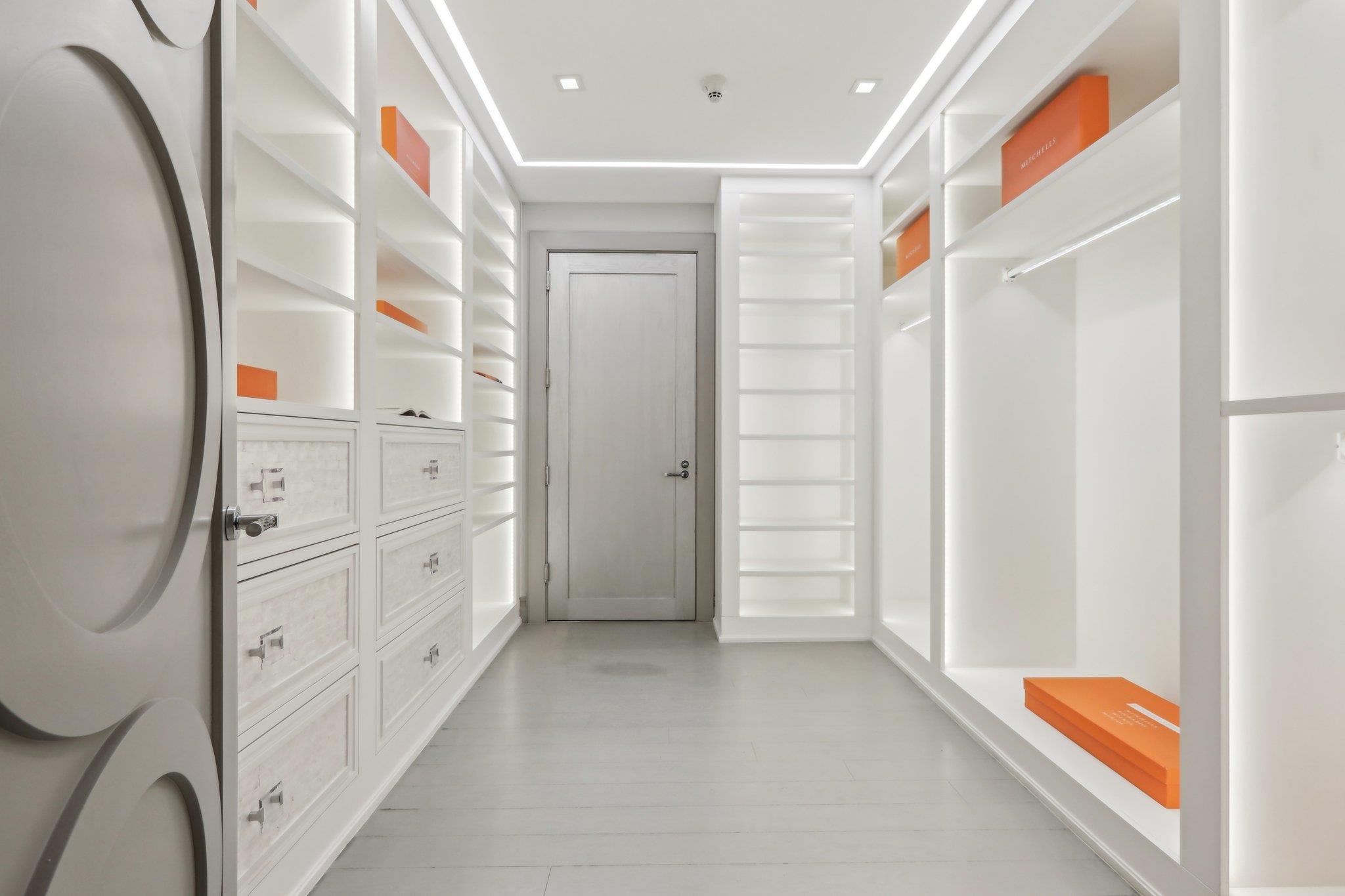 5 Renaissance Square, Unit PH41C White Plains, NY 10601 - Photo 13 of 24 a view of walk in closet with cabinet