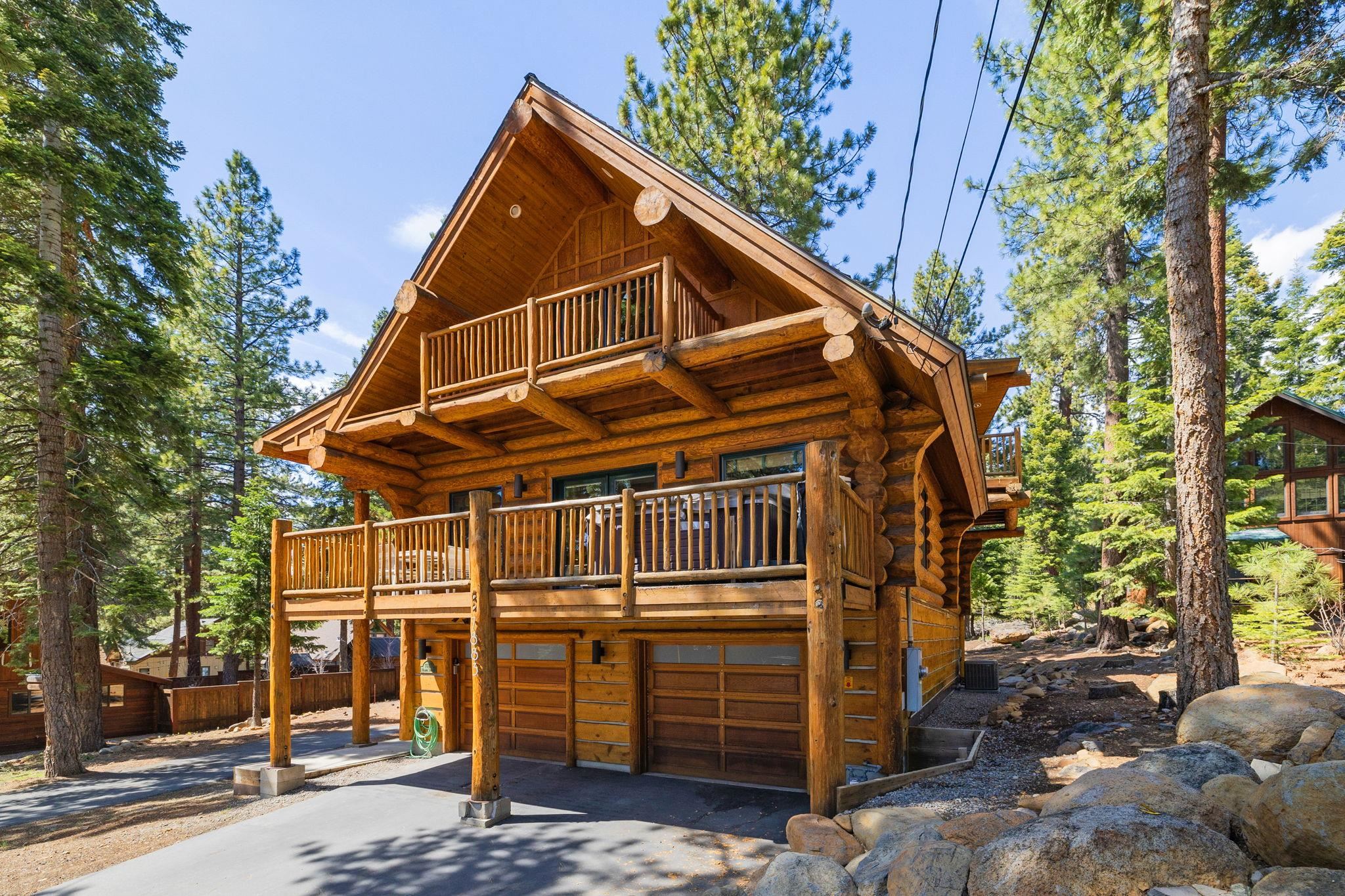 7883 Mashie Avenue Tahoe Vista, CA 96148 - Photo 3 of 28 a view of a house with a yard