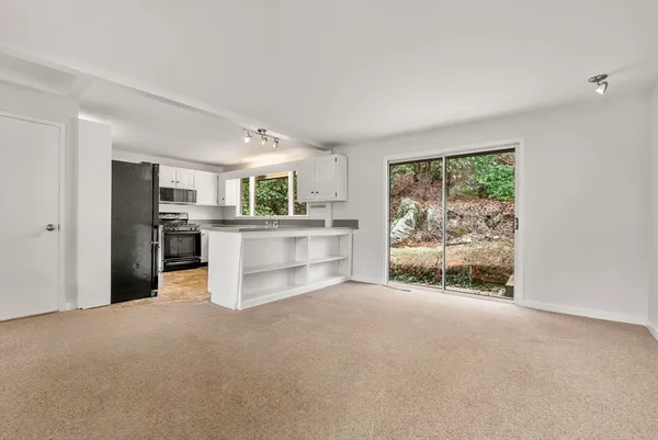 a view of ocean view with beach