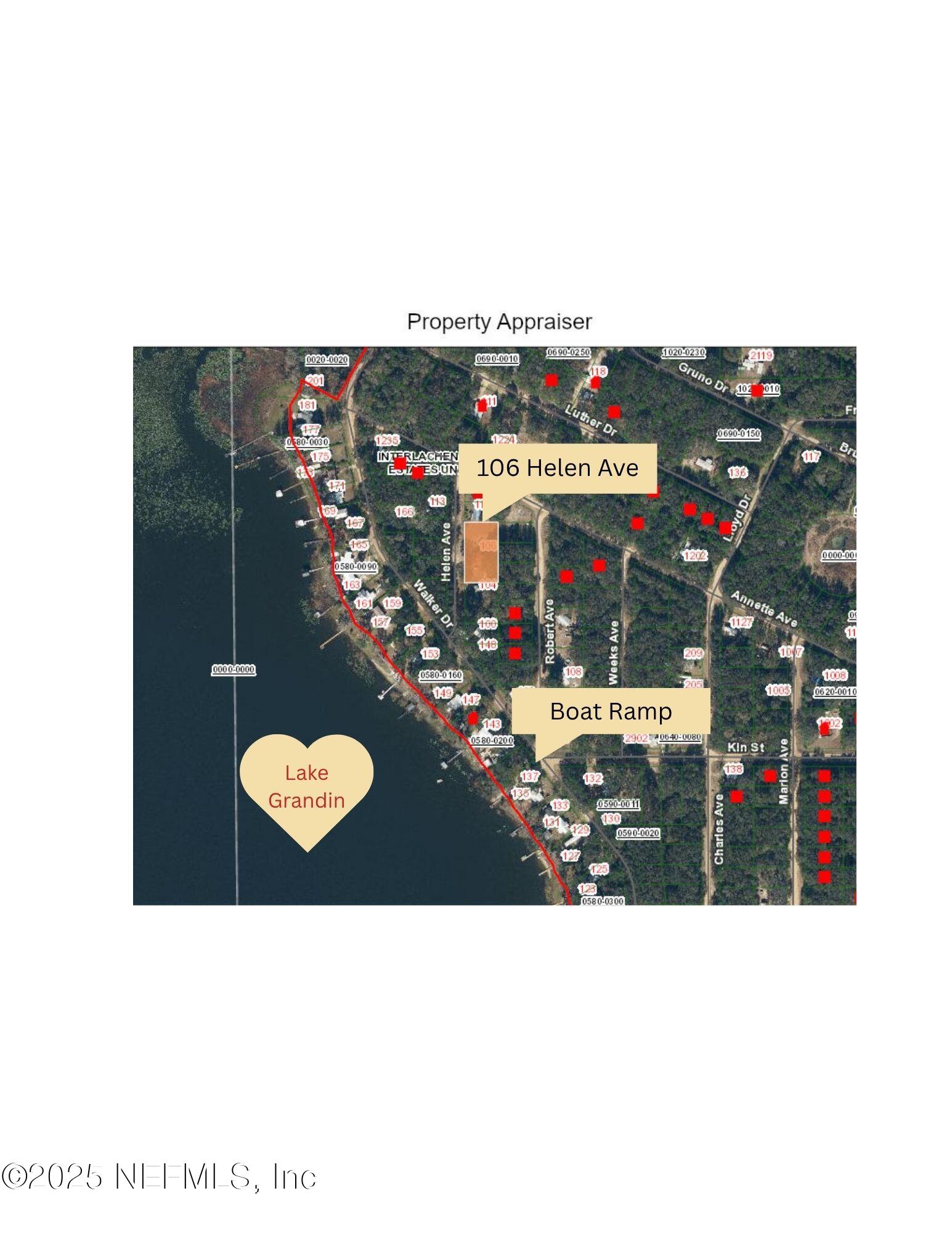 106 Helen Avenue Interlachen, FL 32148 - Photo 3 of 43 GIS