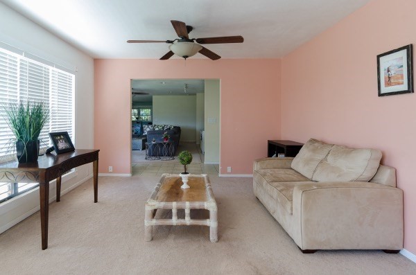 7935 Ulili Road Kekaha, HI 96752 - Photo 3 of 20 a living room with furniture and a ceiling fan