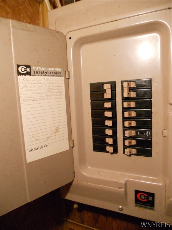 7041 Maple Road Alabama, NY 14013 - Photo 32 of 50 Cutler Hammer 100 amp breaker box