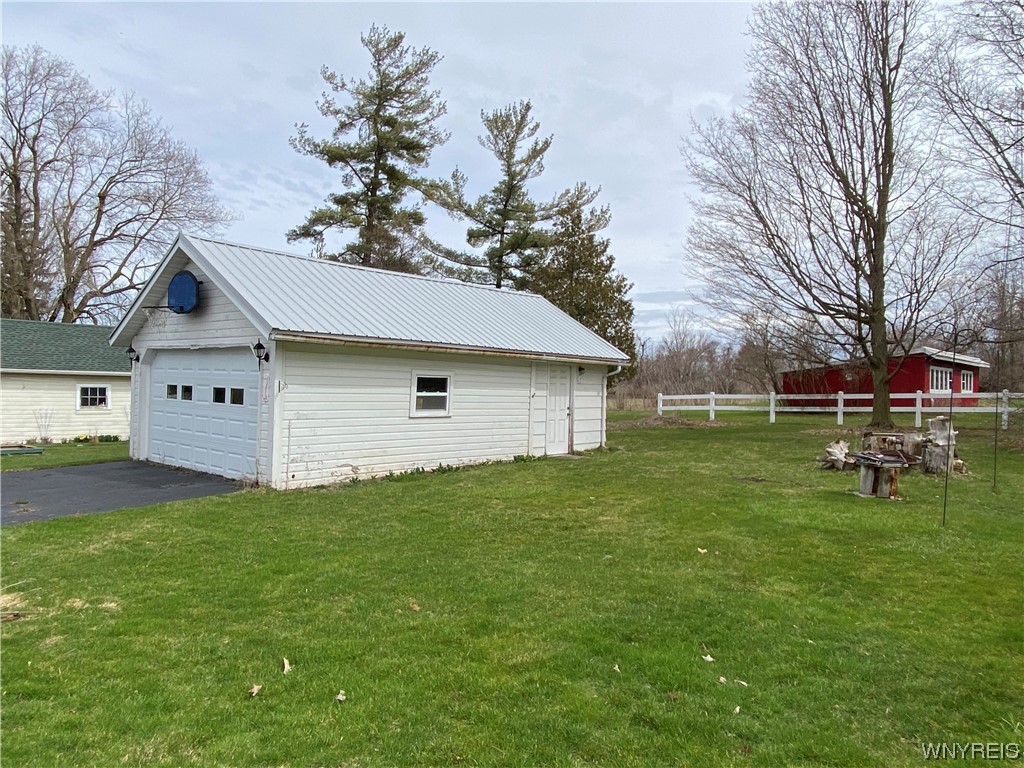 7041 Maple Road Alabama, NY 14013 - Photo 5 of 50 1.5 Detached garage with workshop in back