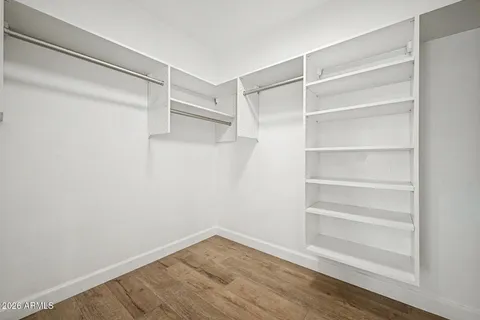 wooden floor in an empty room