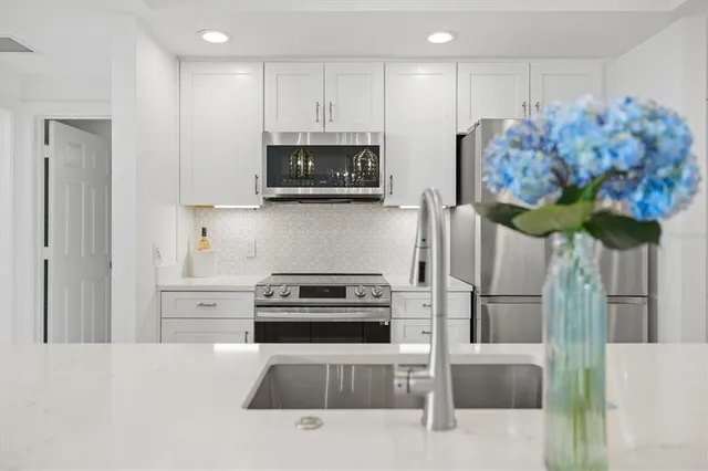 a close view of walk in closet