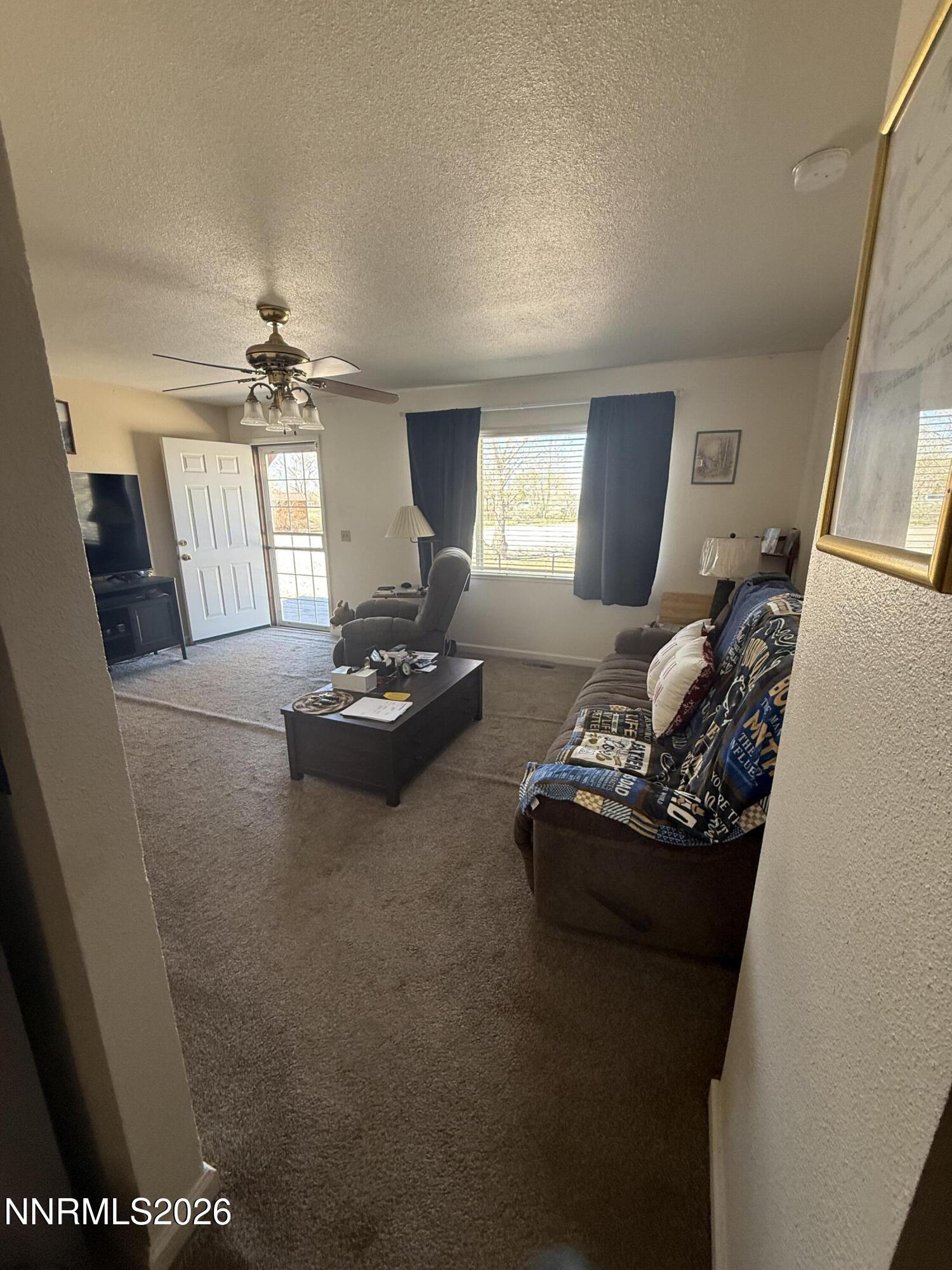 5424 Desert Hills Loop Fallon, NV 89406 - Photo 9 of 21 a living room with fireplace furniture and a window