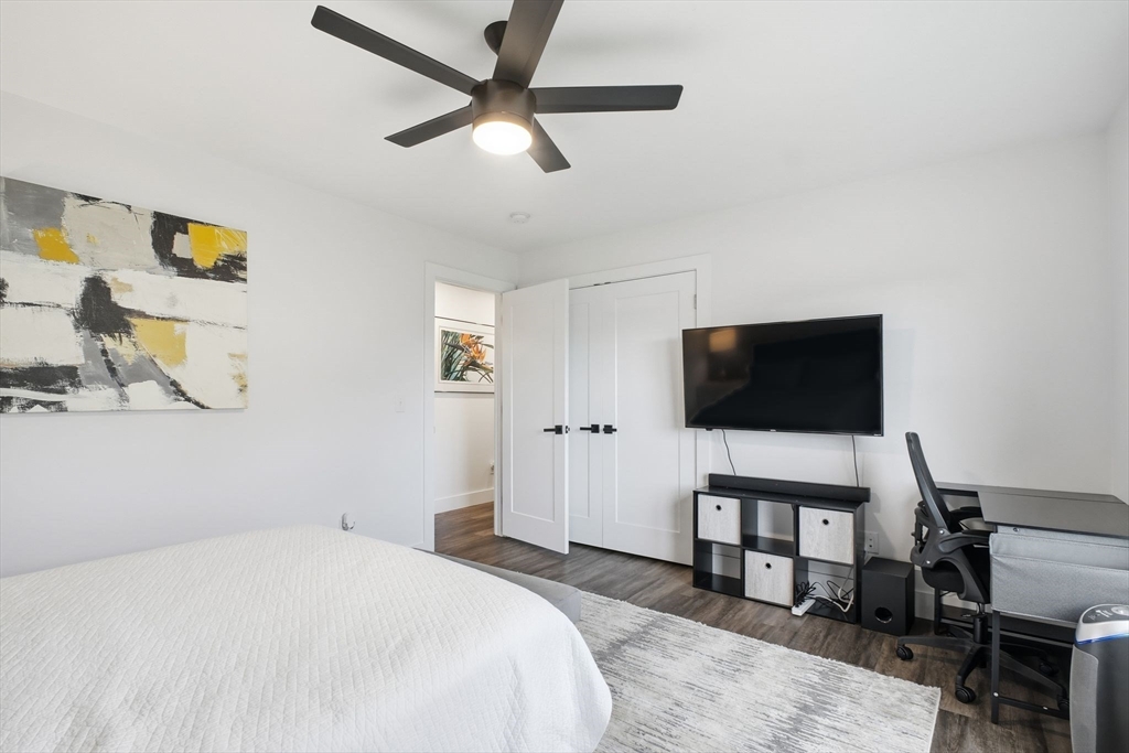 39 Jean Circle Chicopee, MA 01020 - Photo 21 of 33 a bedroom with a bed and a flat screen tv