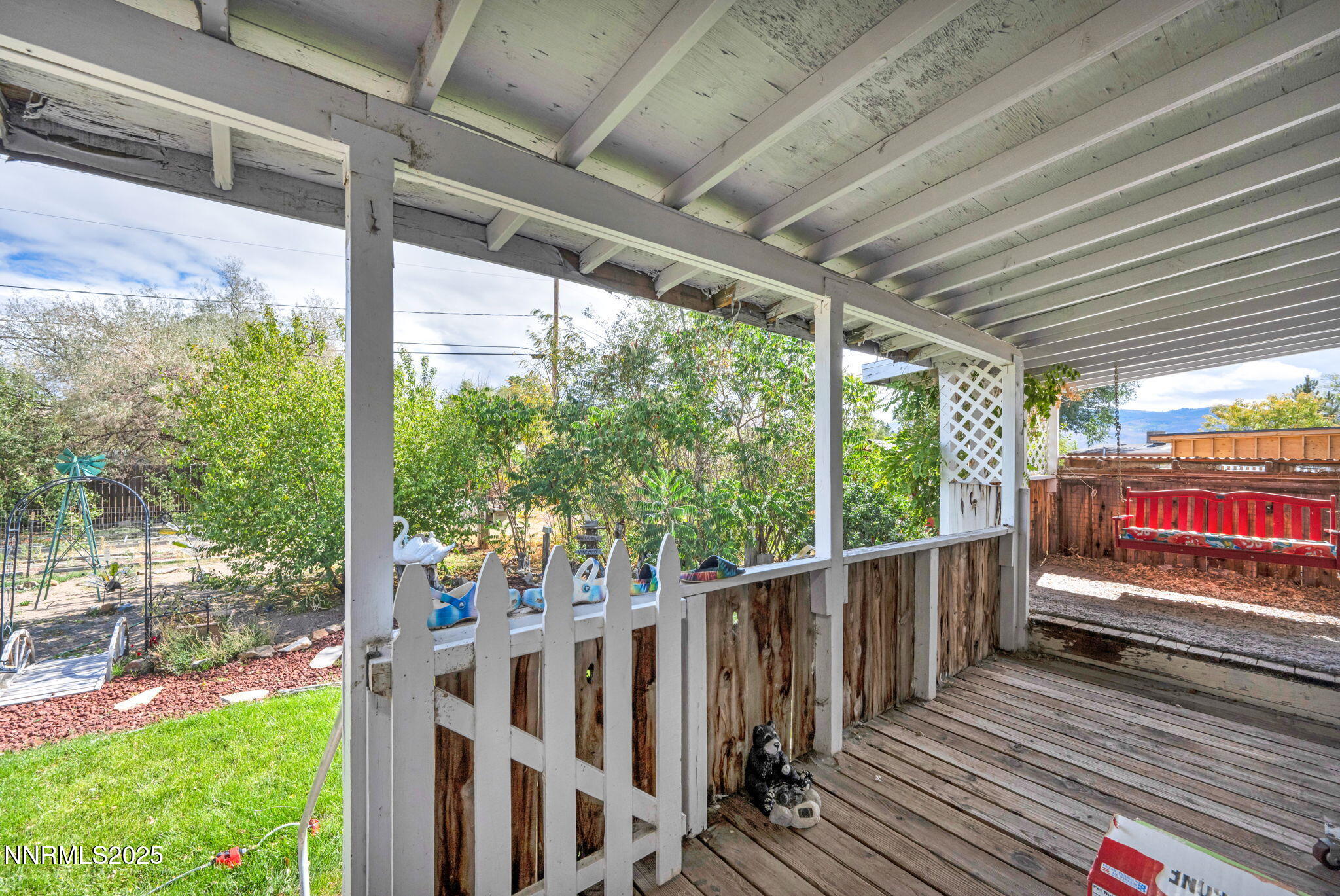 4000 Bobolink Circle Reno, NV 89508 - Photo 60 of 66 a view of porch with wooden floor