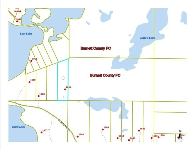$174,900 | 1894 South Lost Lake Road, Webb Lake, WI 54830
