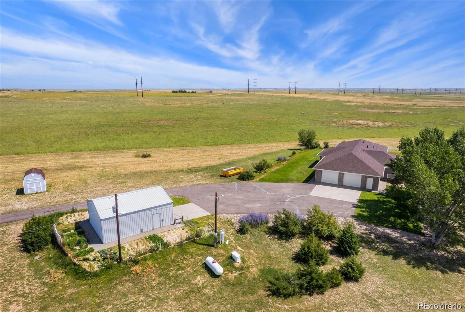 5330 Kiowa-Bennett Road Bennett, CO 80102 - Photo 44 of 48 a view of an ocean with beach and outdoor space