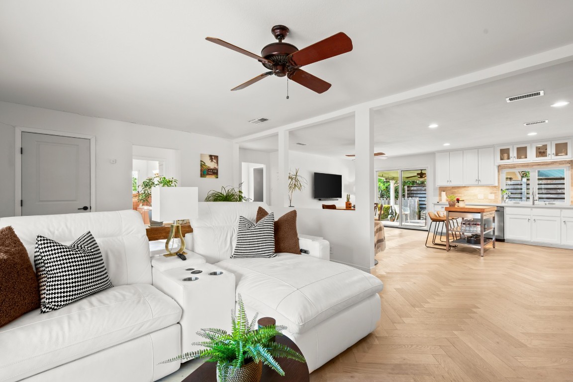 1617 Elmhurst Drive Austin, TX 78741 - Photo 9 of 32 a bed room with furniture and a large window