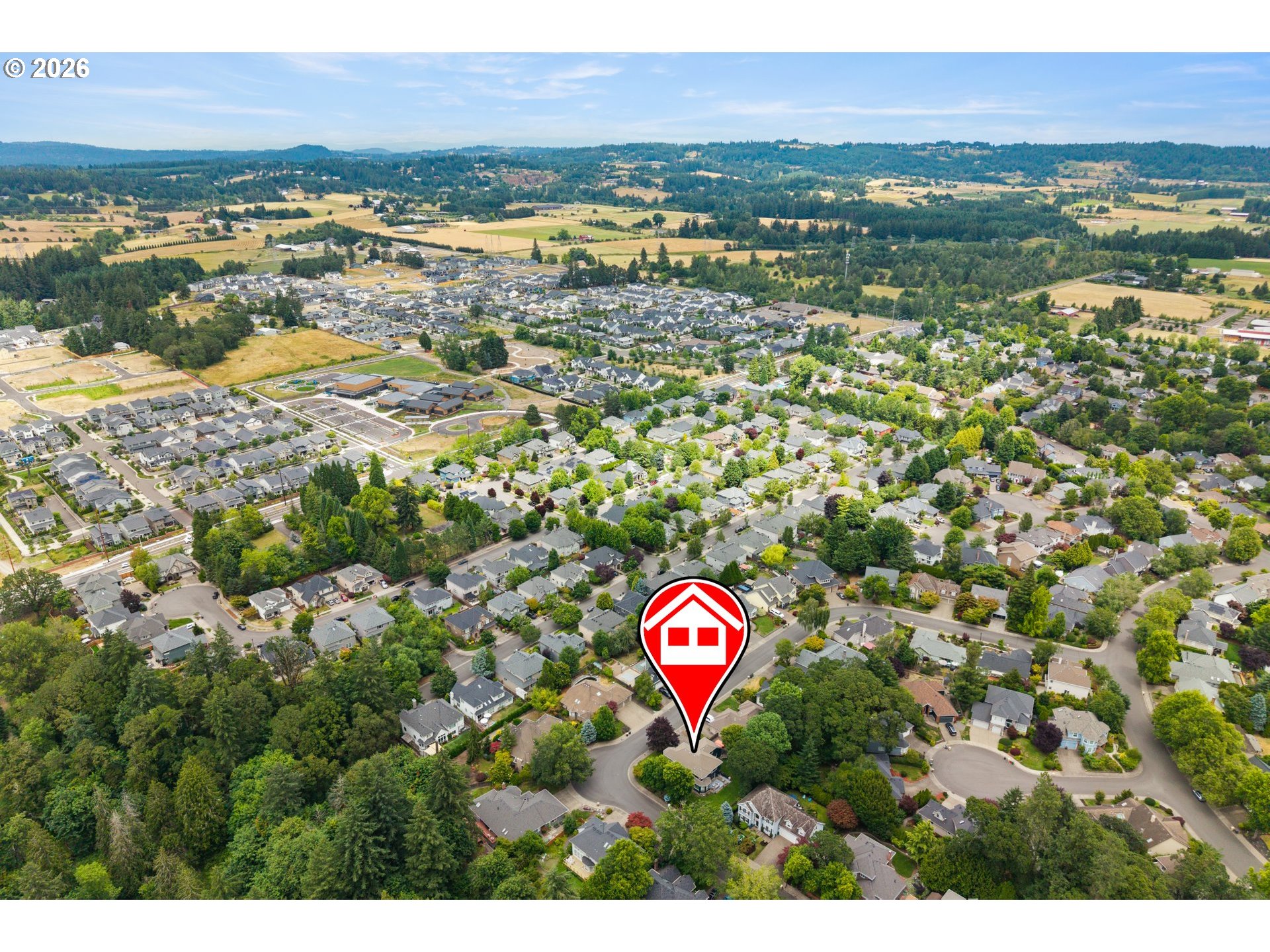 28528 Southwest Cascade Loop Wilsonville, OR 97070 - Photo 46 of 47 Drone View/UAV