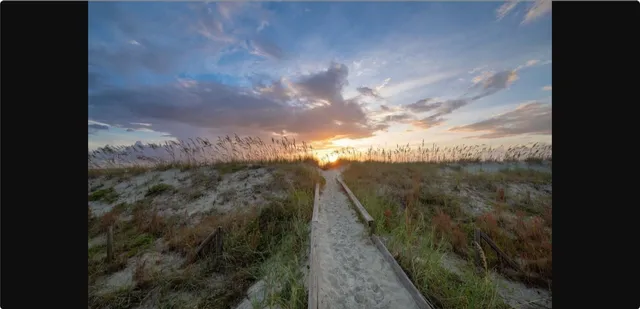 a view of a city from a balcony