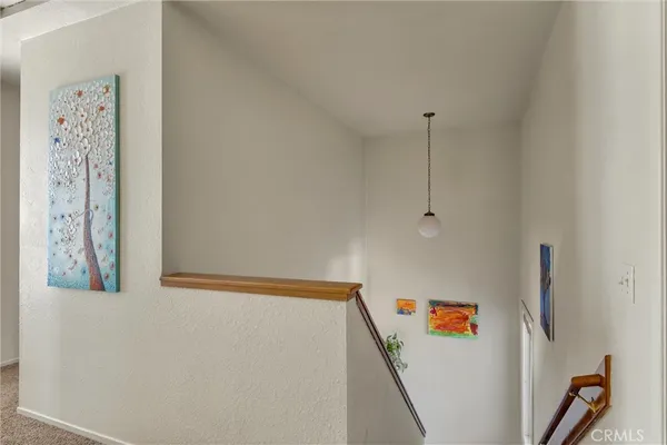 a view of hallway with elevator