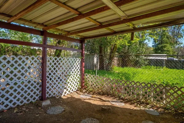 a view of outdoor space with swimming pool