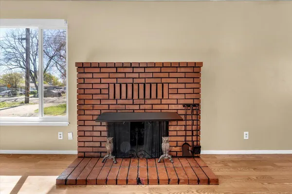 a view of barbeque oven and outdoor seating