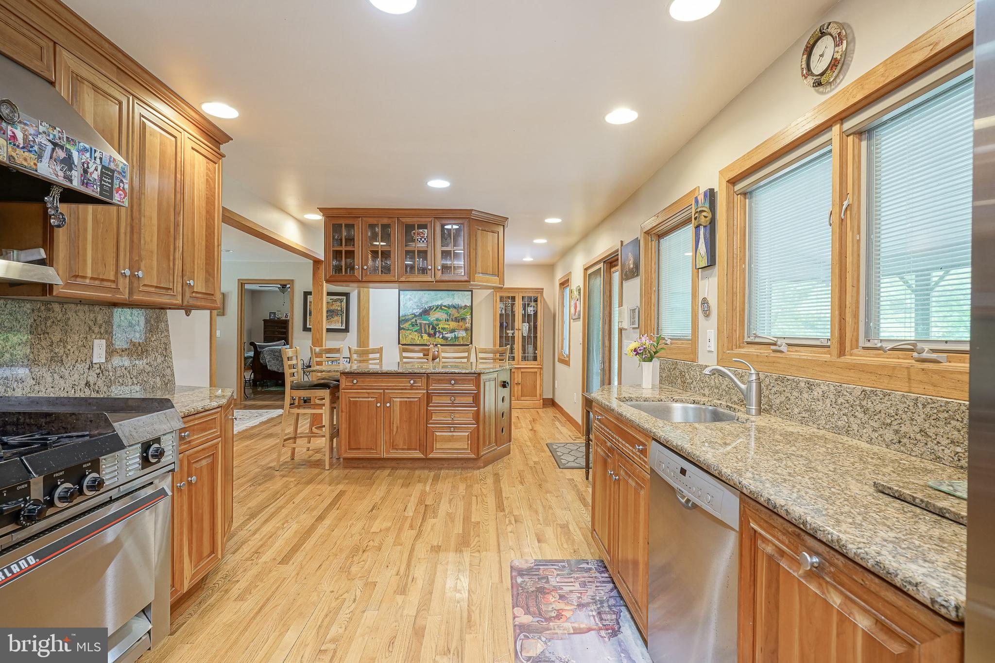 572 Eayrestown Road Lumberton, NJ 08048 - Photo 16 of 60 Breakfast bar Island including wine rack