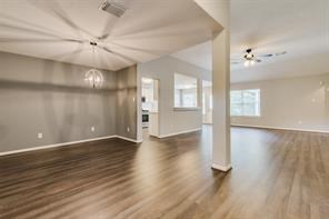3210 Candlepine Drive Spring, TX 77388 - Photo 6 of 27 wooden floor in an empty room