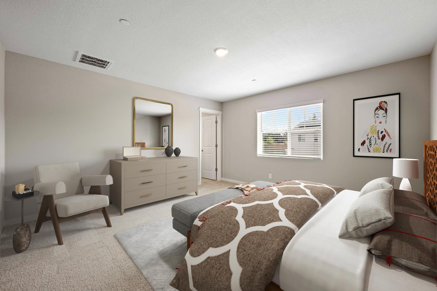 2972 Bowery Lane Lincoln, CA 95648 - Photo 20 of 23 a living room with furniture a table and a mirror