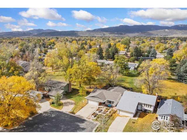 a view of city and mountain