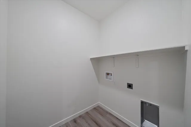 a backyard of a house