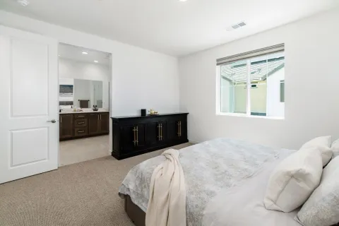 a living room with furniture and window