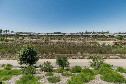 a view of a lake with houses