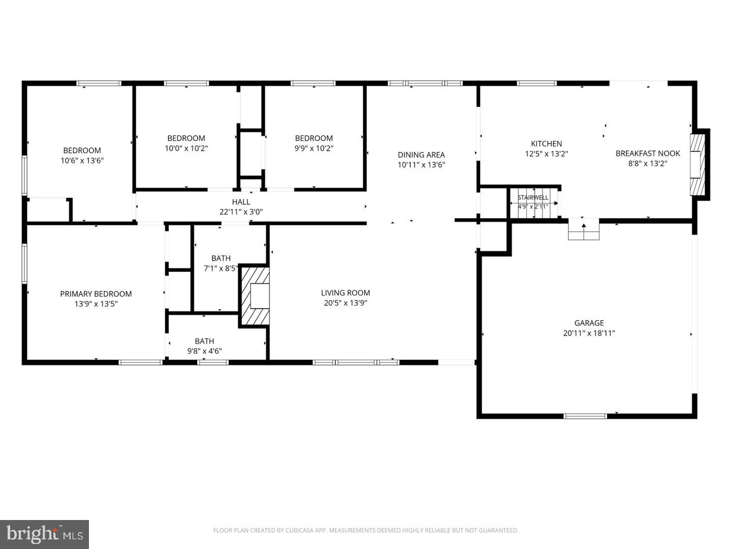 473 Linvill Road Media, PA 19063 - Photo 31 of 31 Spacious floor plan for modern living.