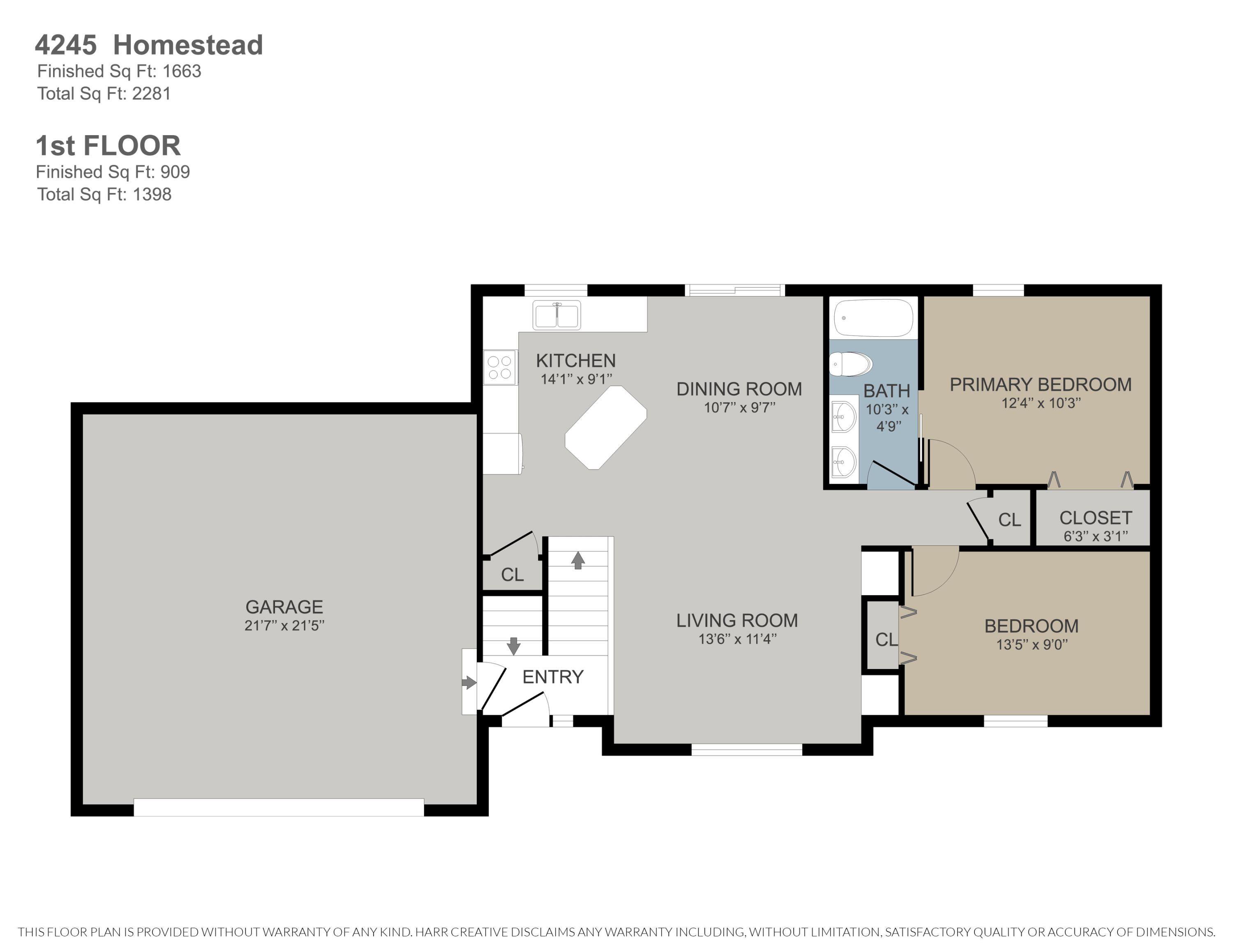 4245 Homestead Wayland, MI 49348 - Photo 18 of 22 4245 Homestead 1st Floor