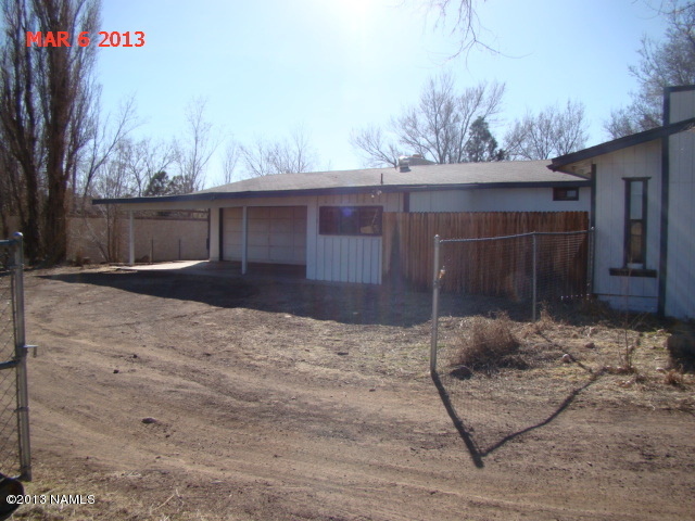 8311 Koch Field Road Flagstaff, AZ 86004 - Photo 8 of 8 Rear with garage