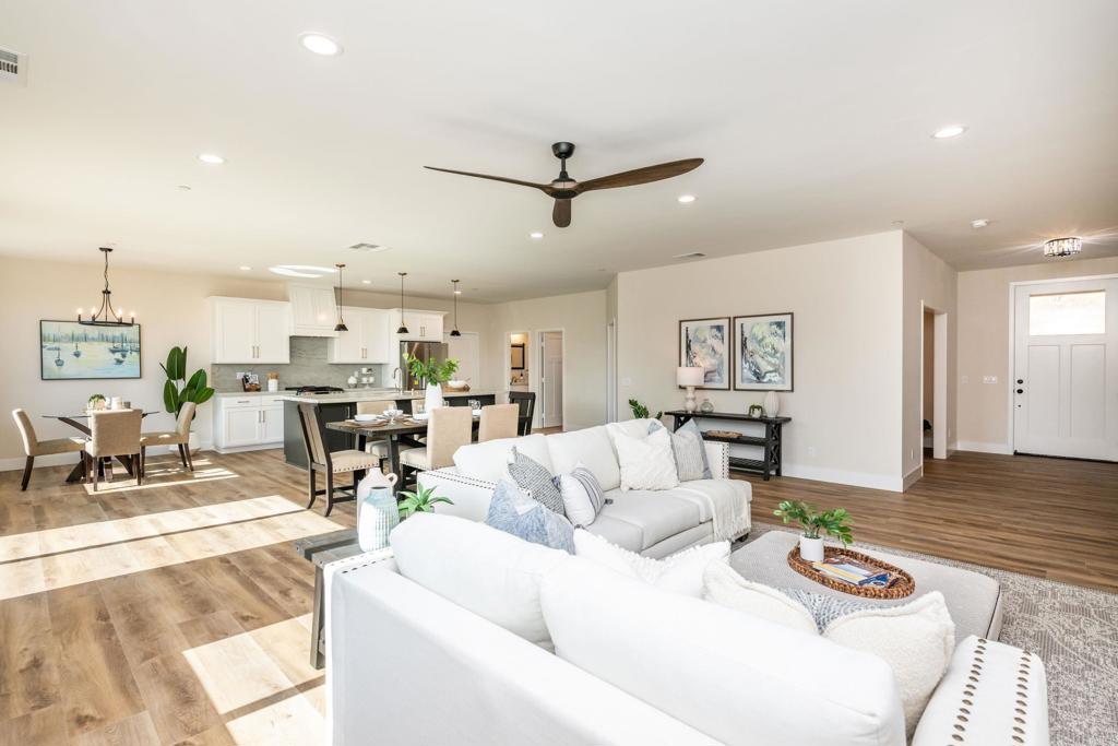 1904 Grey Rabbit Hollow Lane Fallbrook, CA 92028 - Photo 7 of 67 a living room with furniture and view of kitchen