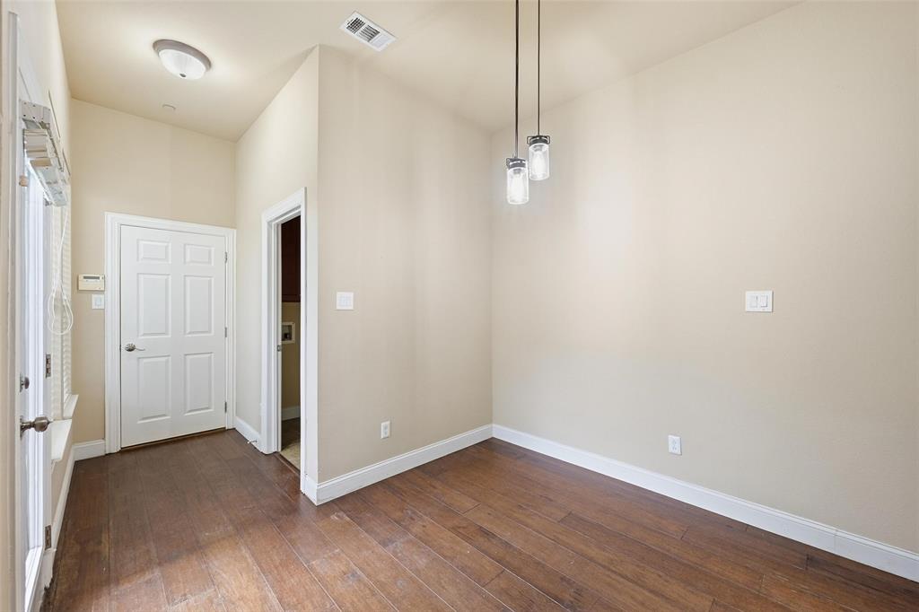 4673 Cecile Road Plano, TX 75024 - Photo 24 of 29 a view of a room with wooden floor