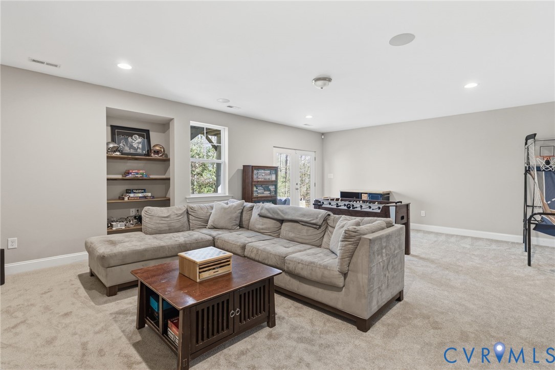 15206 Blackrail Road Chesterfield, VA 23832 - Photo 35 of 54 Basement rec room