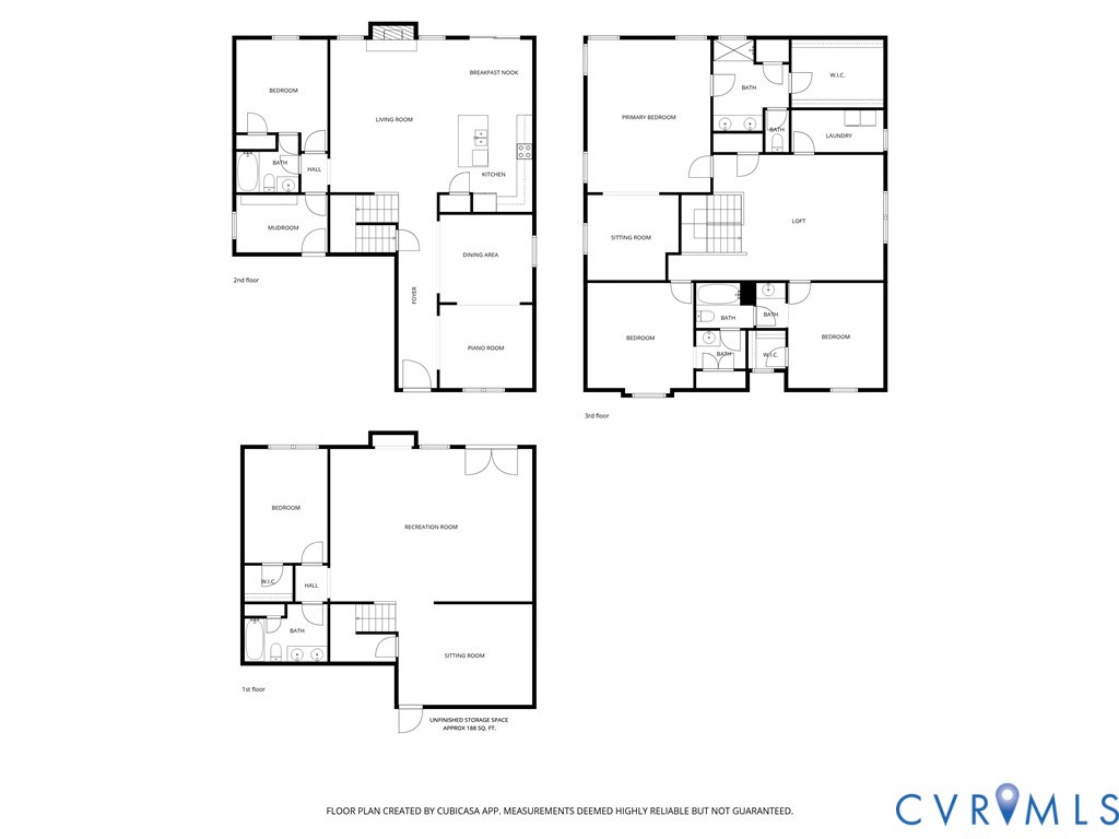 15206 Blackrail Road Chesterfield, VA 23832 - Photo 51 of 54 Luxury living on 3 levels. All floor plans are app