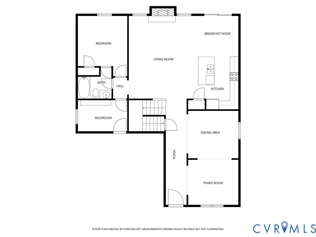 15206 Blackrail Road Chesterfield, VA 23832 - Photo 52 of 54 1st floor. All floor plans are approximate.
