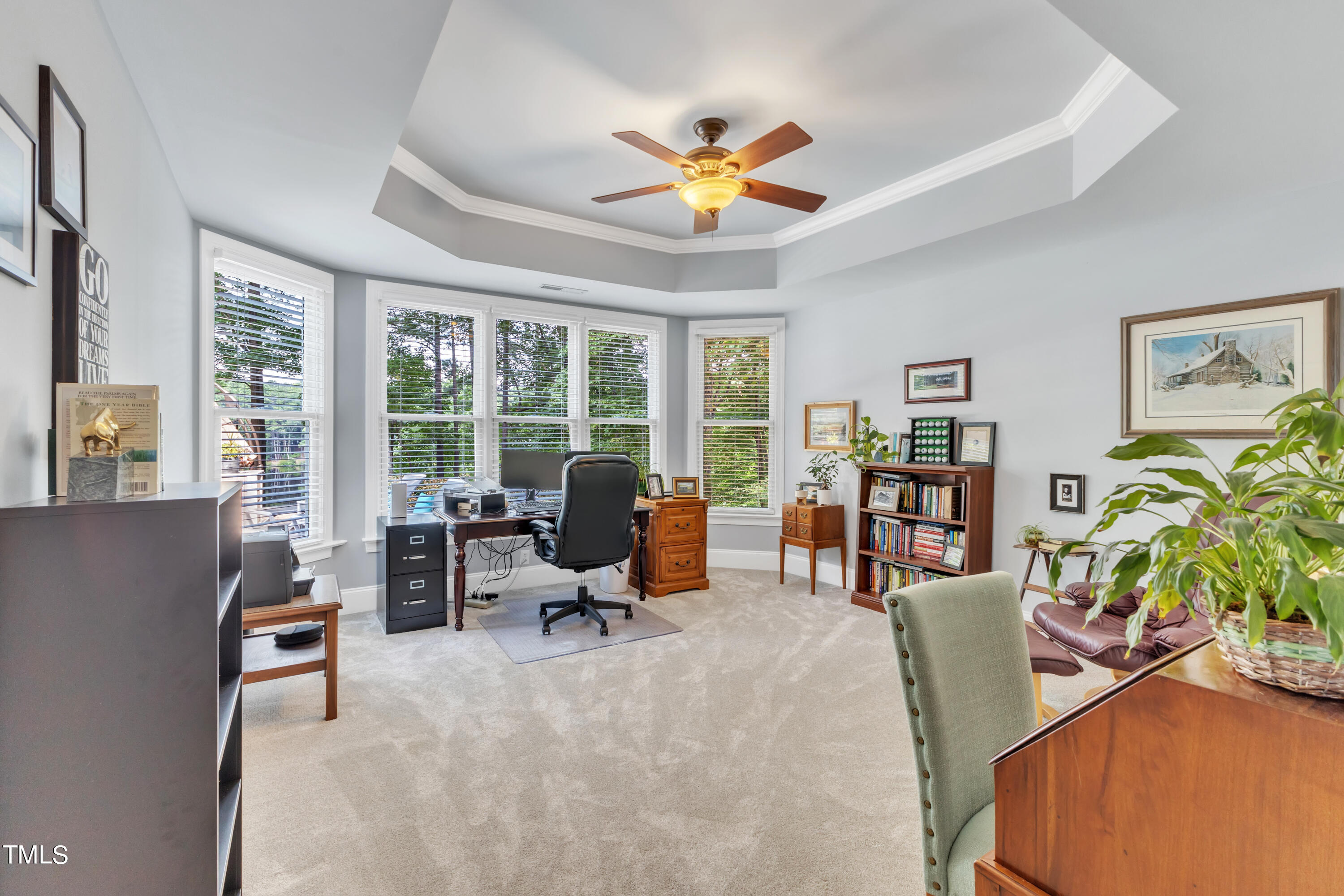4410 White Chapel Way Raleigh, NC 27615 - Photo 57 of 94 Basement office