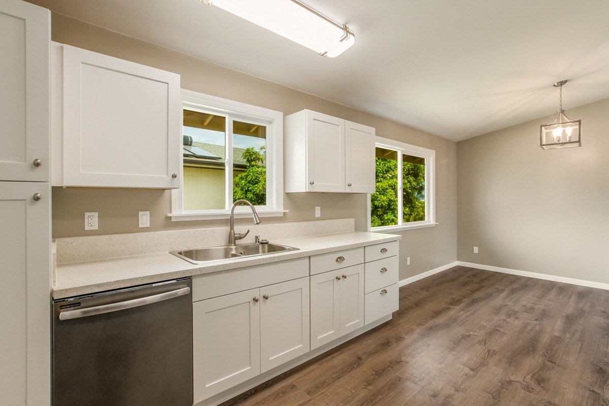 4722 Mailihuna Road Kapaa, HI 96746 - Photo 3 of 22 a kitchen with a sink stove and window