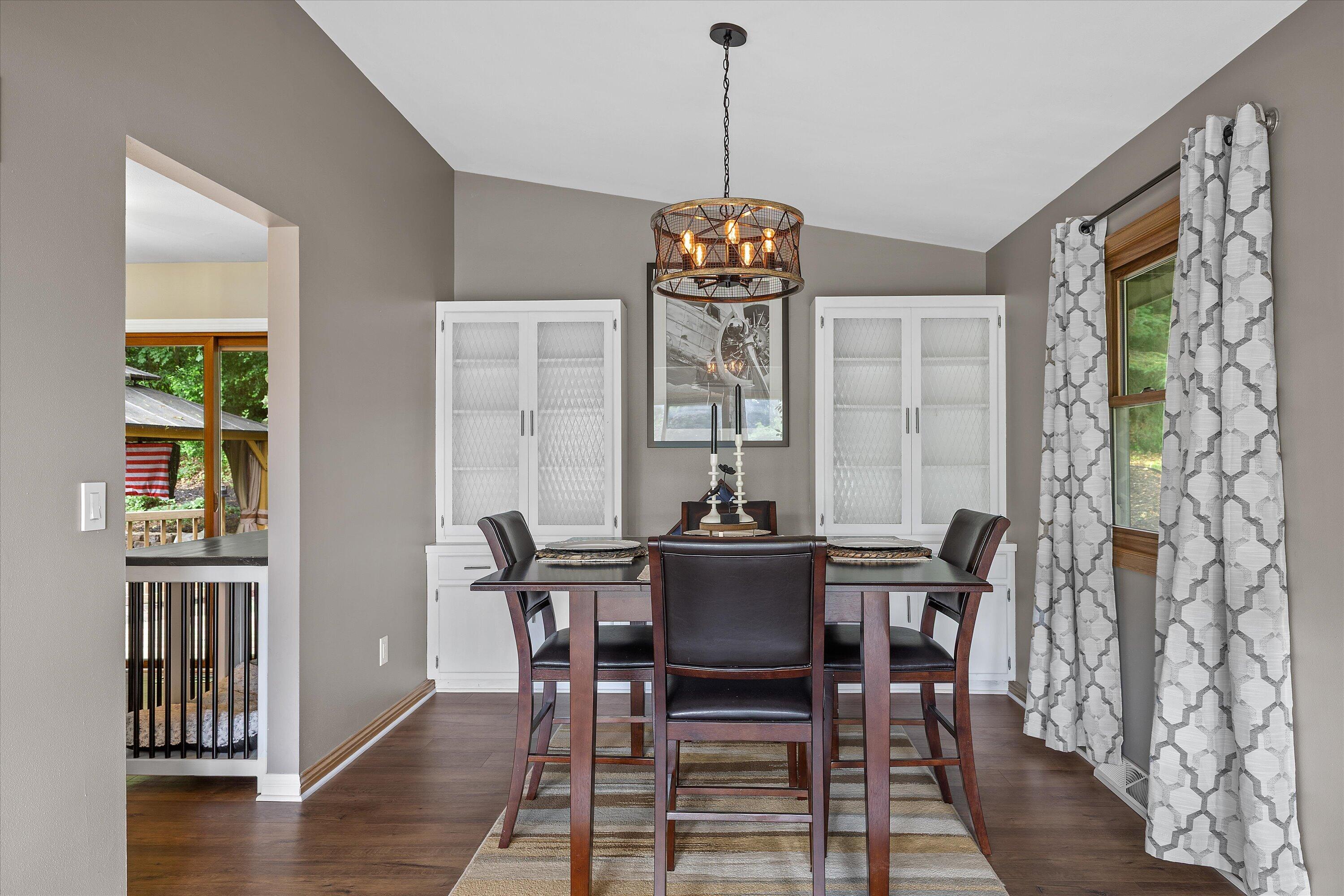 W290S2811 Carmarthen Road Genesee, WI 53188 - Photo 14 of 49 Dining with Built Ins