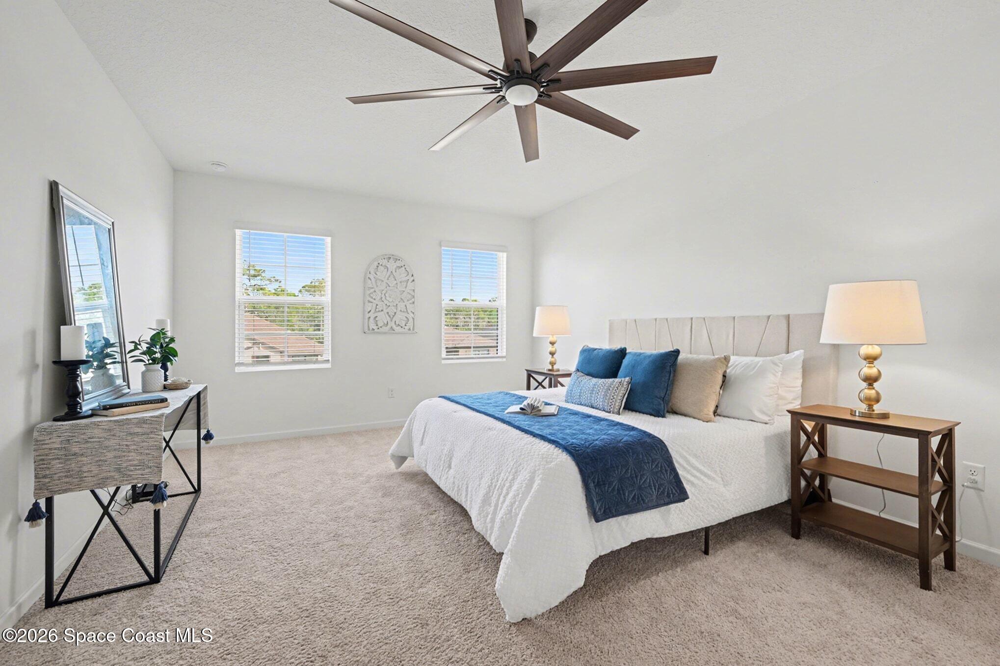 5092 Talbot Boulevard Cocoa, FL 32926 - Photo 14 of 32 Second Floor Primary Bedroom