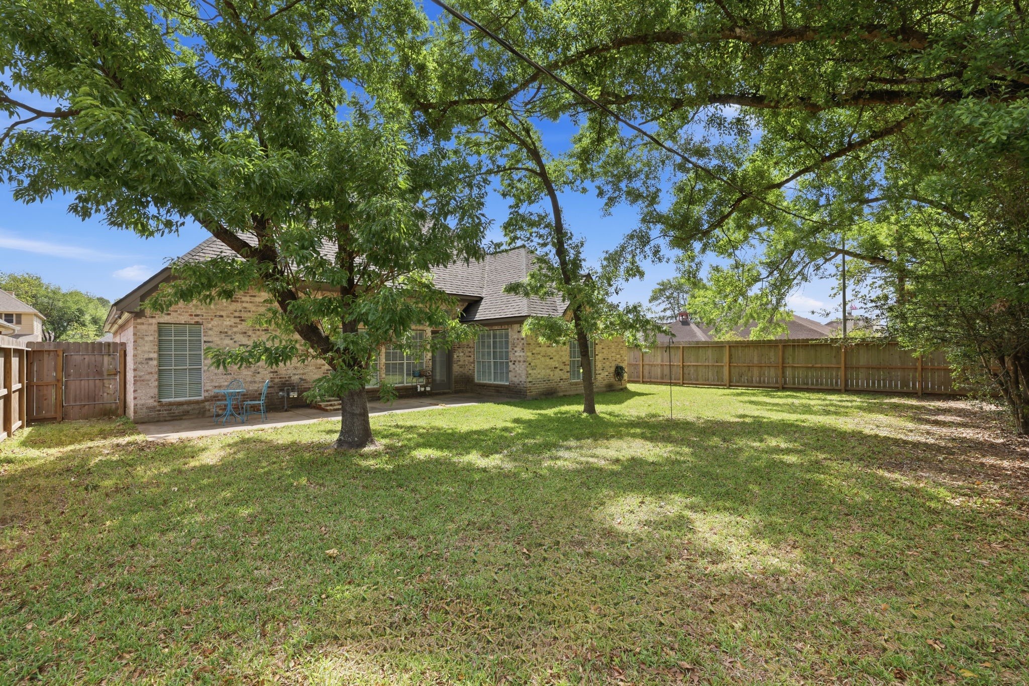 21703 Windsor Castle Drive Spring, TX 77388 - Photo 19 of 20 Spacious fully fenced backyard