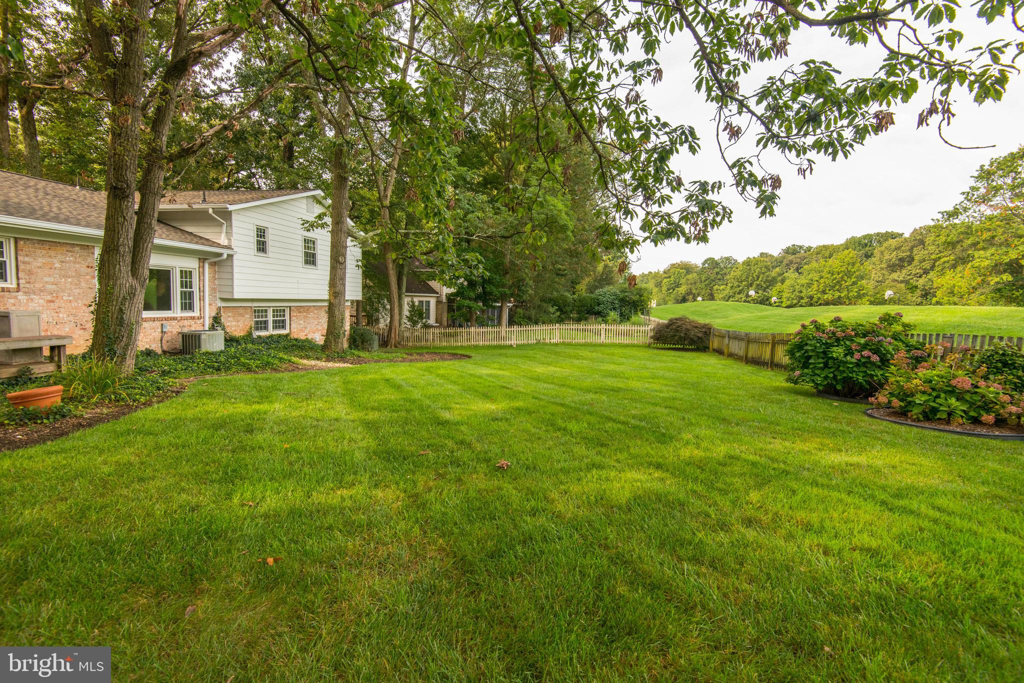 2360 Paddock Lane Reston, VA 20191 - Photo 3 of 37 Fenced backyard looking onto Hunters Woods Park