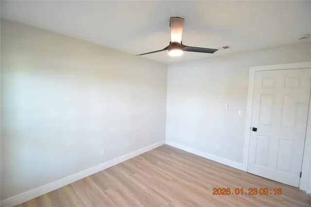 wooden floor in an empty room