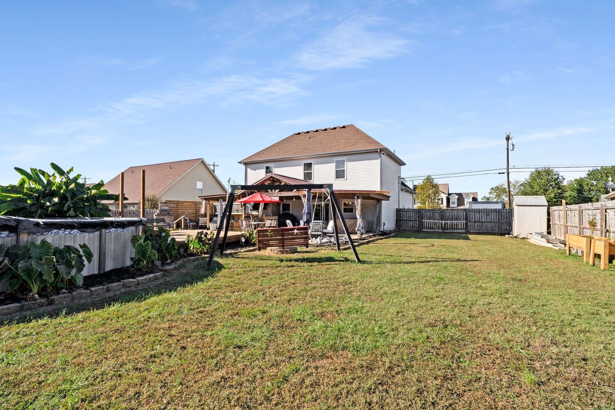 1105 Mantle Way Murfreesboro, TN 37129 - Photo 16 of 47 a view of a house with swimming pool and sitting area