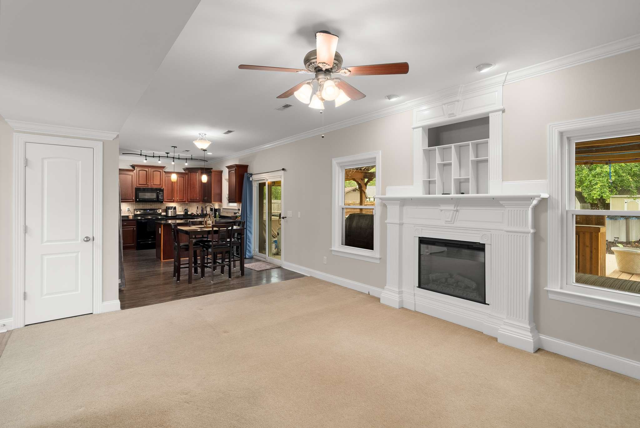 1105 Mantle Way Murfreesboro, TN 37129 - Photo 22 of 47 a view of a livingroom with furniture and a fireplace