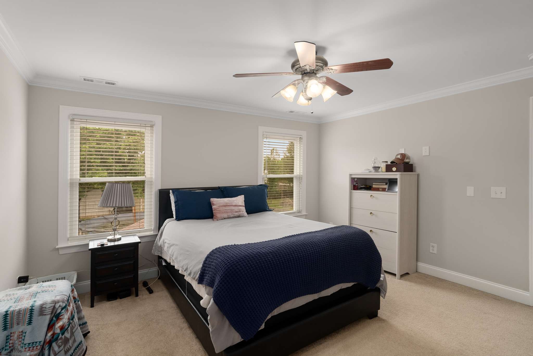 1105 Mantle Way Murfreesboro, TN 37129 - Photo 39 of 47 a bedroom with a bed and a chandelier