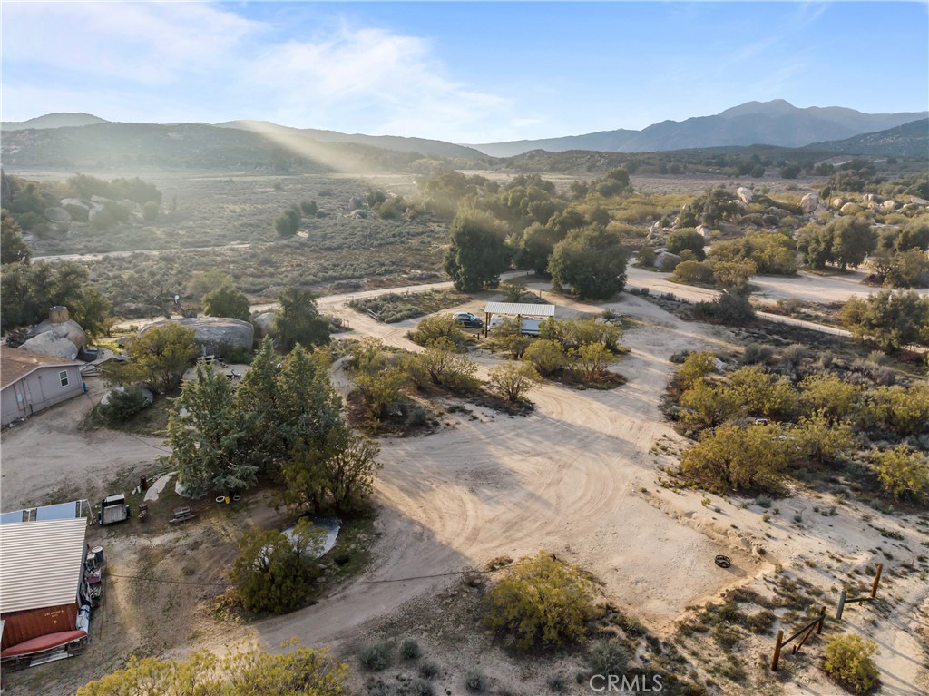 29842 Chihuahua Valley Road, Unit C Warner Springs, CA 92086 - Photo 15 of 17 a view of a town with mountains in the background