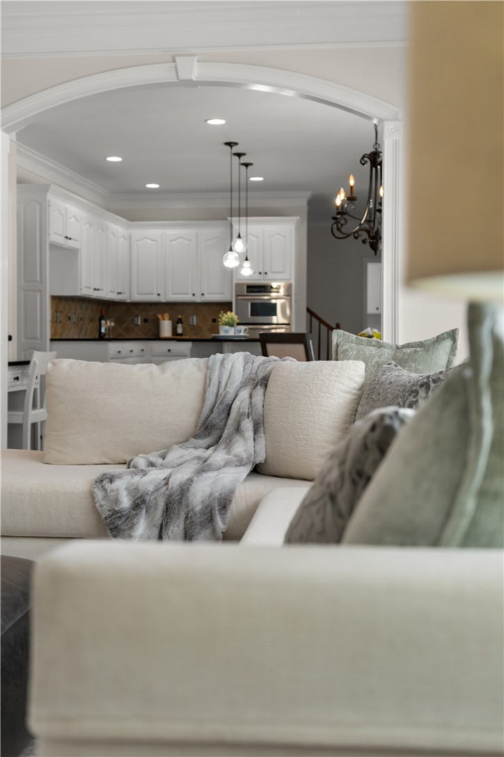 312 English Oak Road Simpsonville, SC 29681 - Photo 34 of 48 This living area seamlessly connects to the well-appointed kitchen, perfect for effortless entertaining.