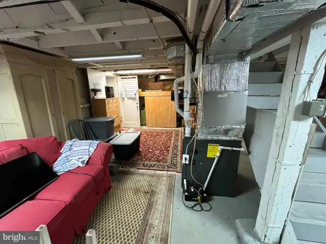 a view of balcony with couch